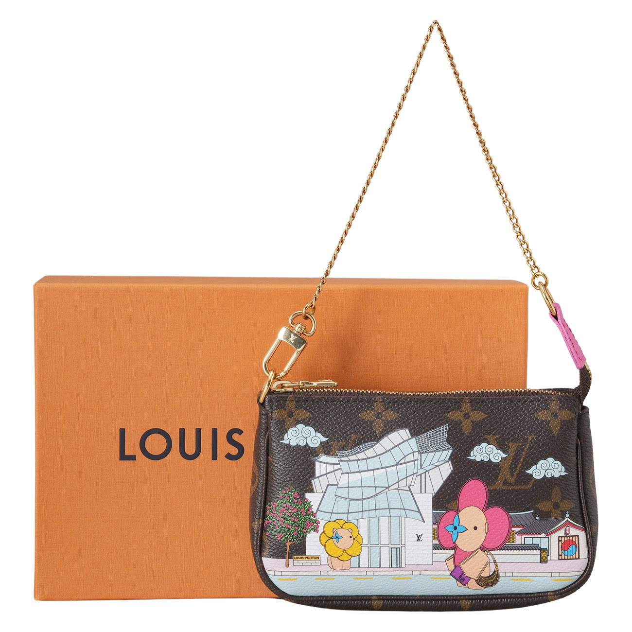LOUIS VUITTON(USED)루이비통 M81633 모노그램 비비엔 미니 포쉐트 악세수아